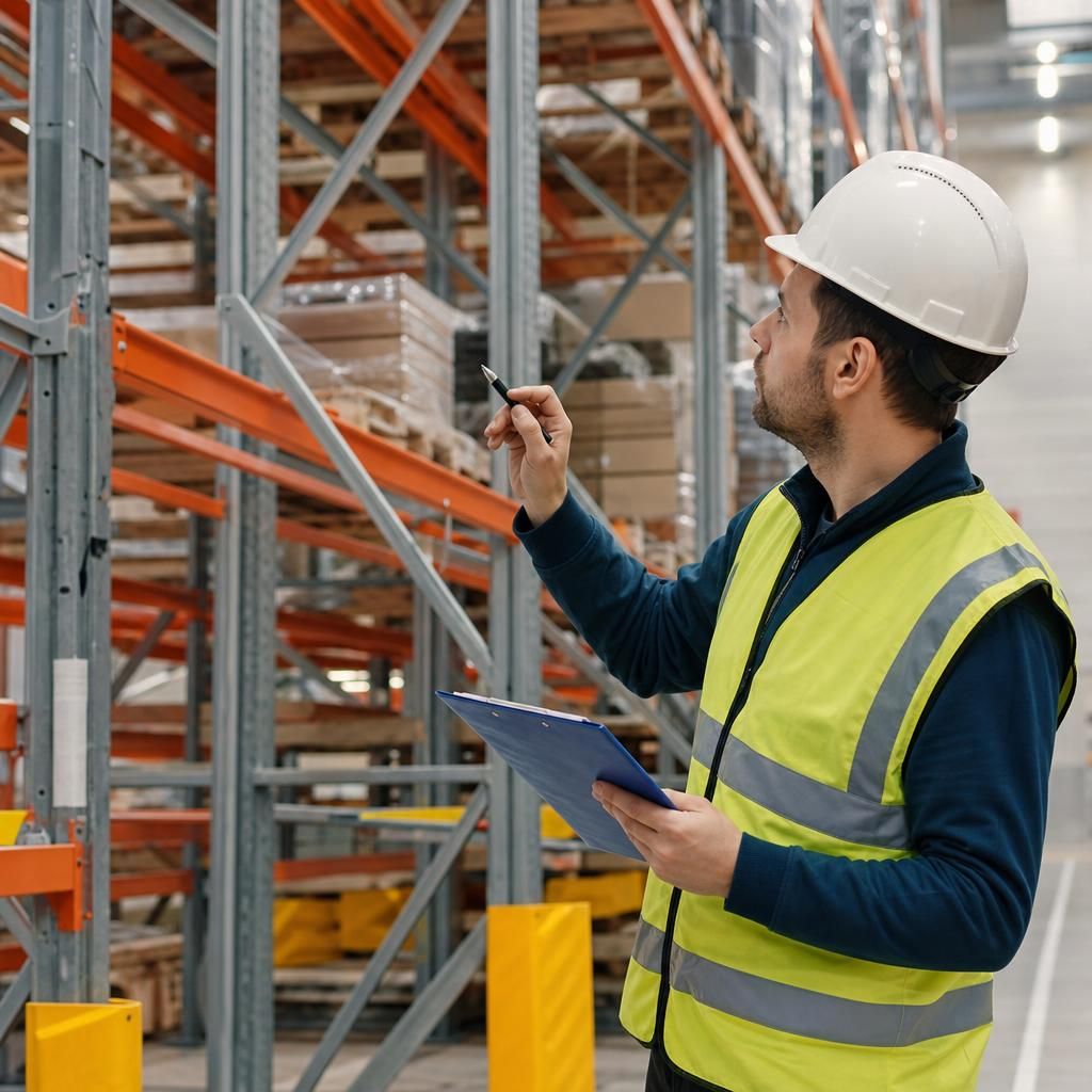 Warehouse racking inspection checklist