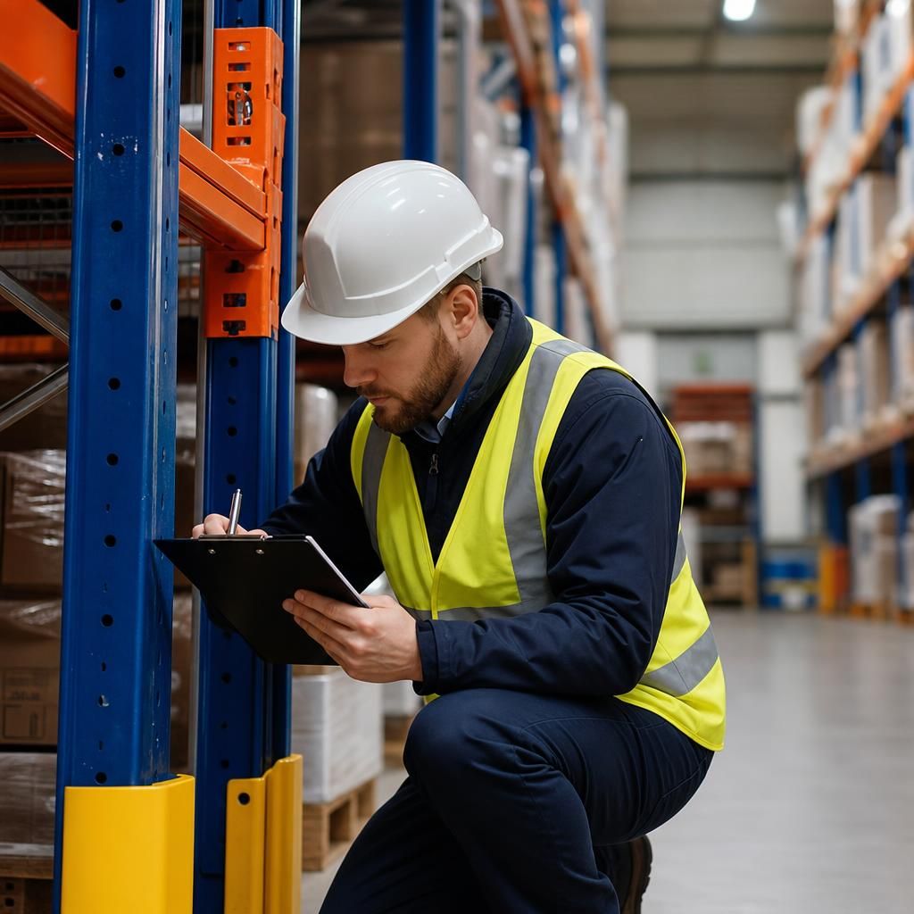 Checking load capacities for racking