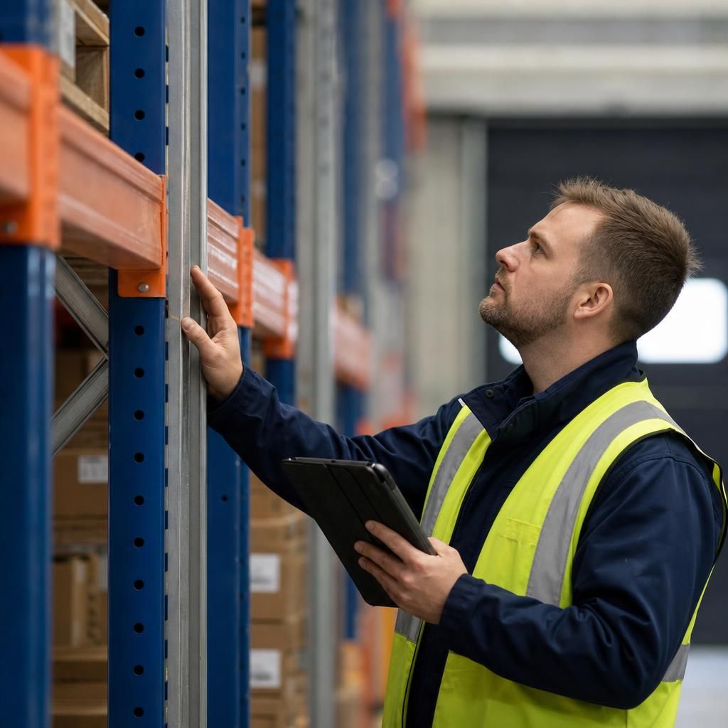 Detailed assessment of racking structural components