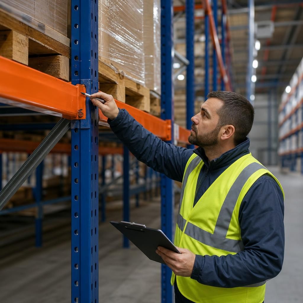Documentation strategy for racking inspections