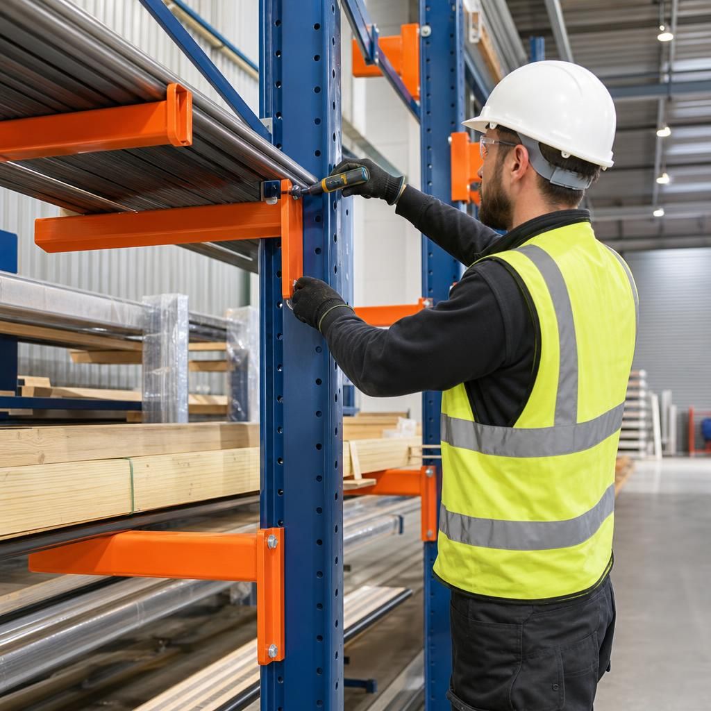 Safety standards checklist for rack installation