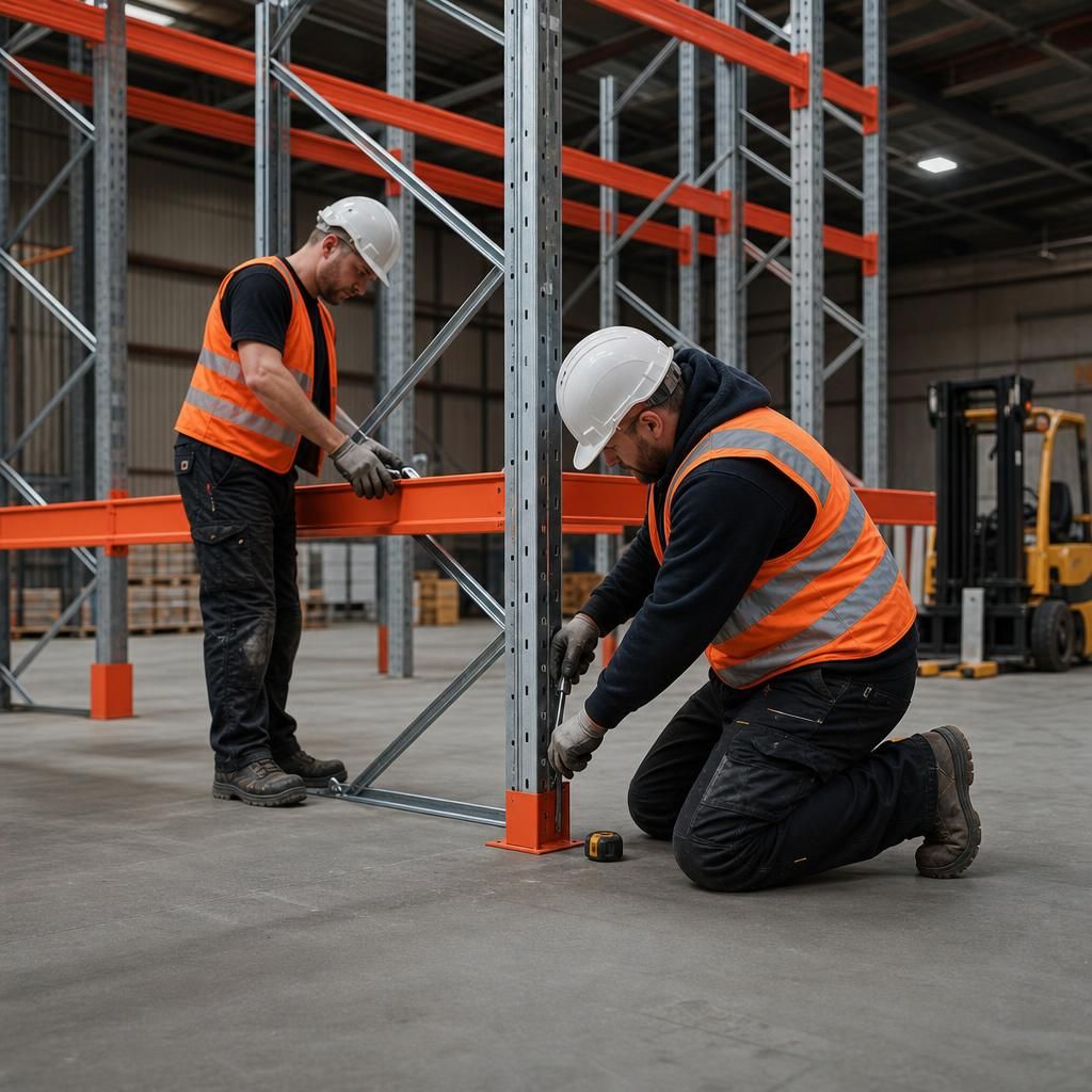 Troubleshooting issues in warehouse racking
