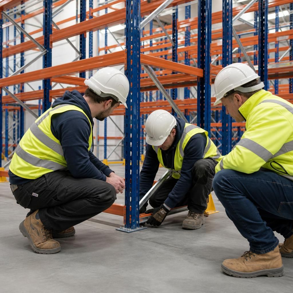Hands-on experience in racking installation
