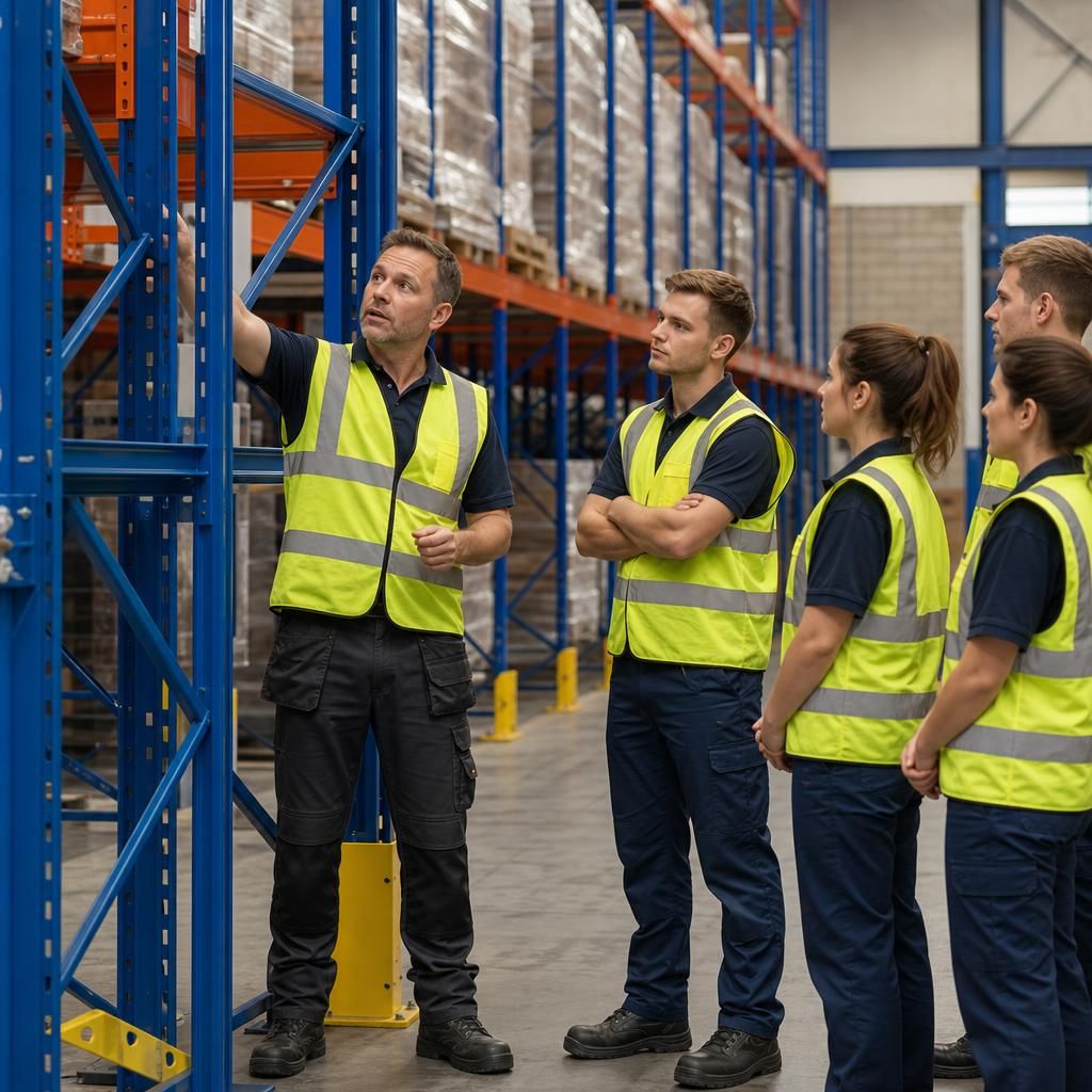 Ongoing support for racking installation trainees