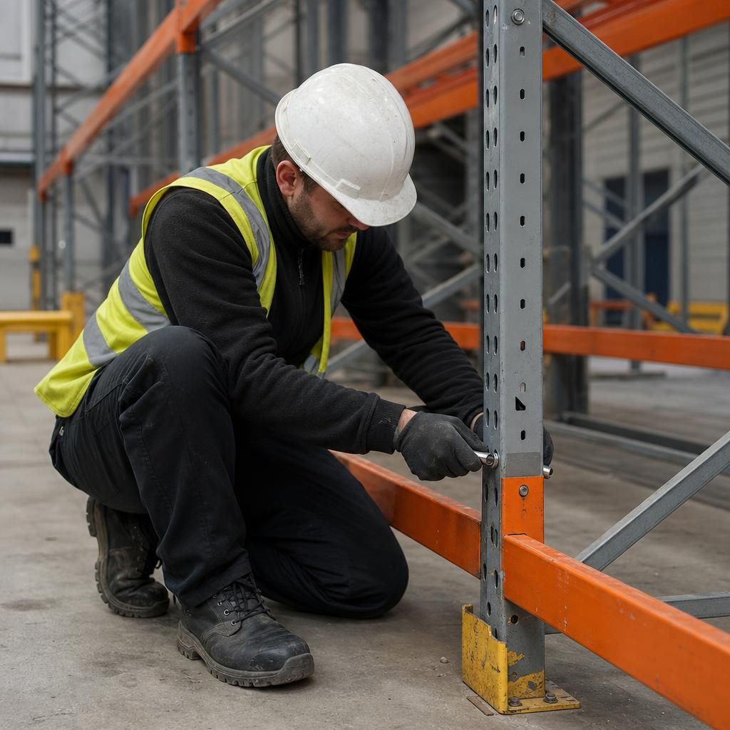 Load capacity testing in warehouse