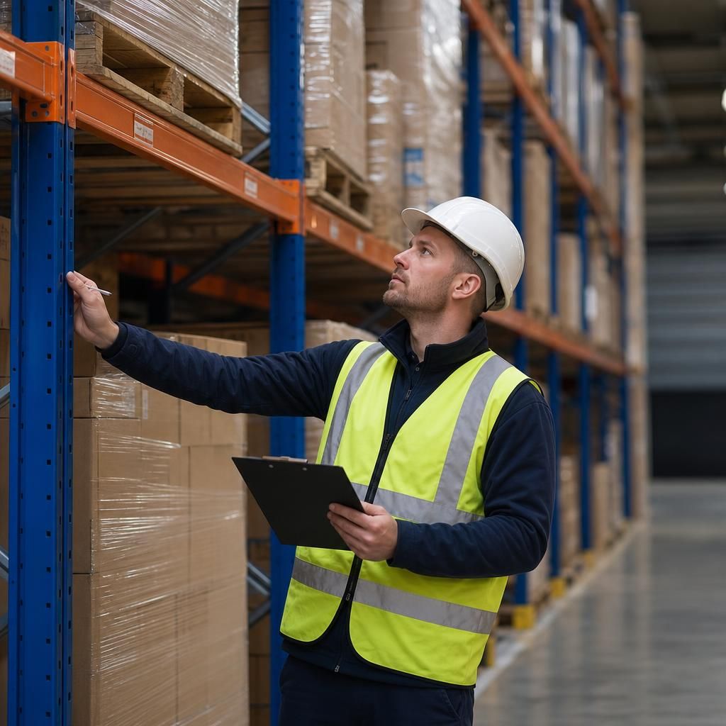 Warehouse racking repair service