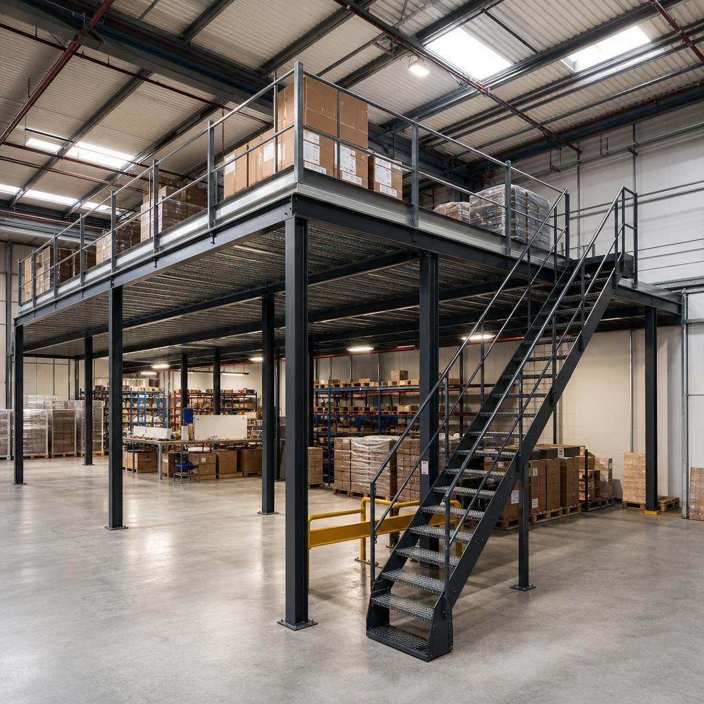 Customized mezzanine floor design options