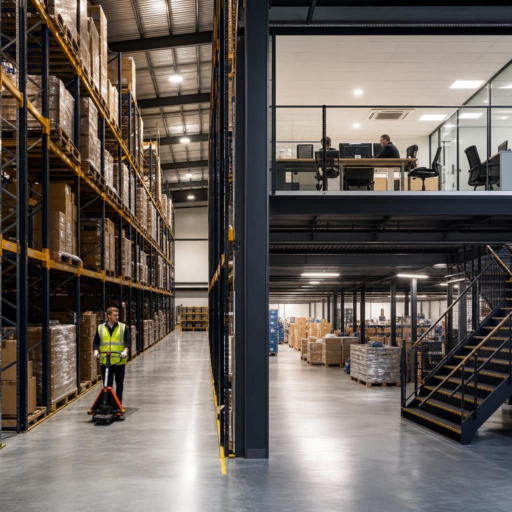 Storage Organisation with Racking