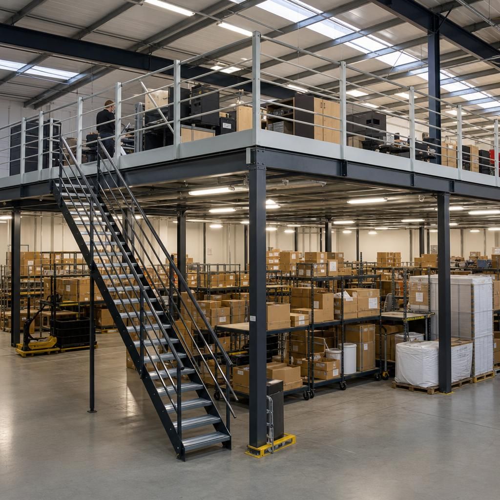 Office mezzanine area