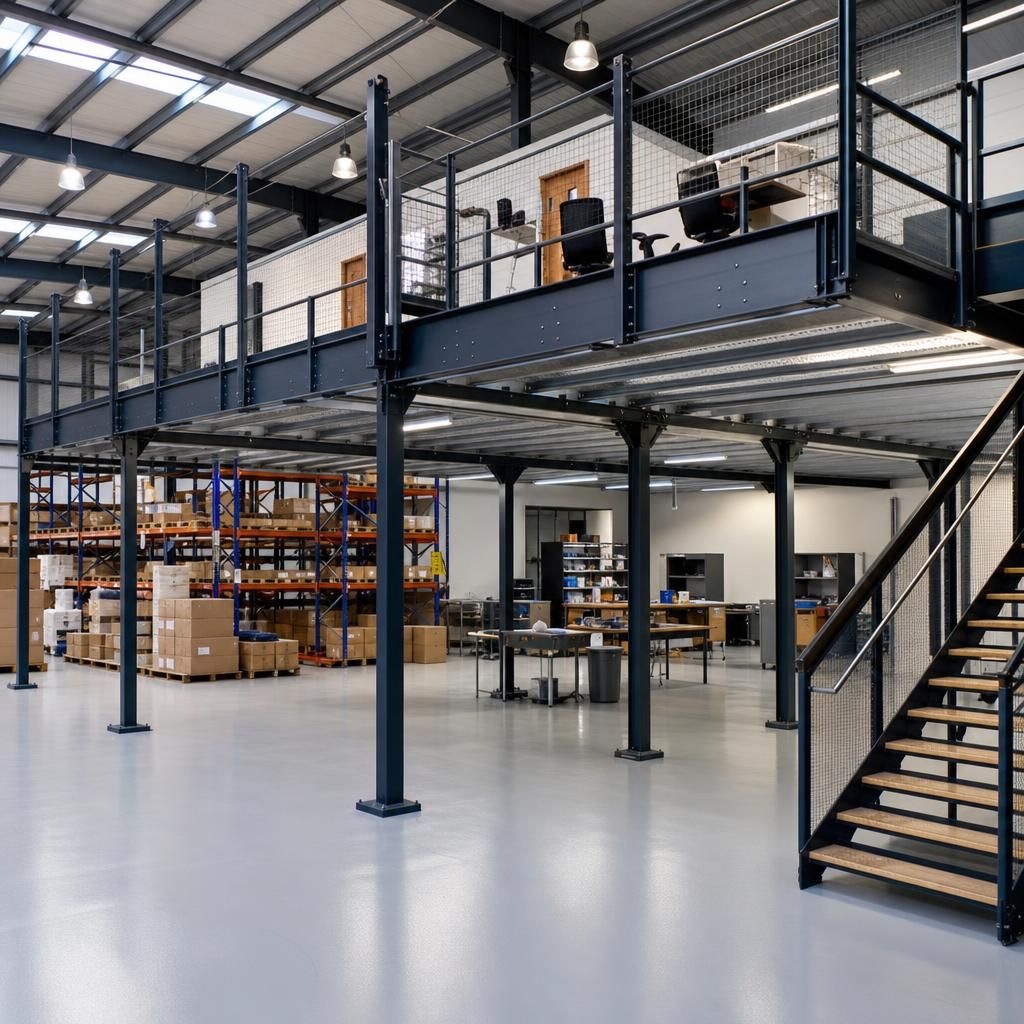 Designing mezzanine floors for optimal space