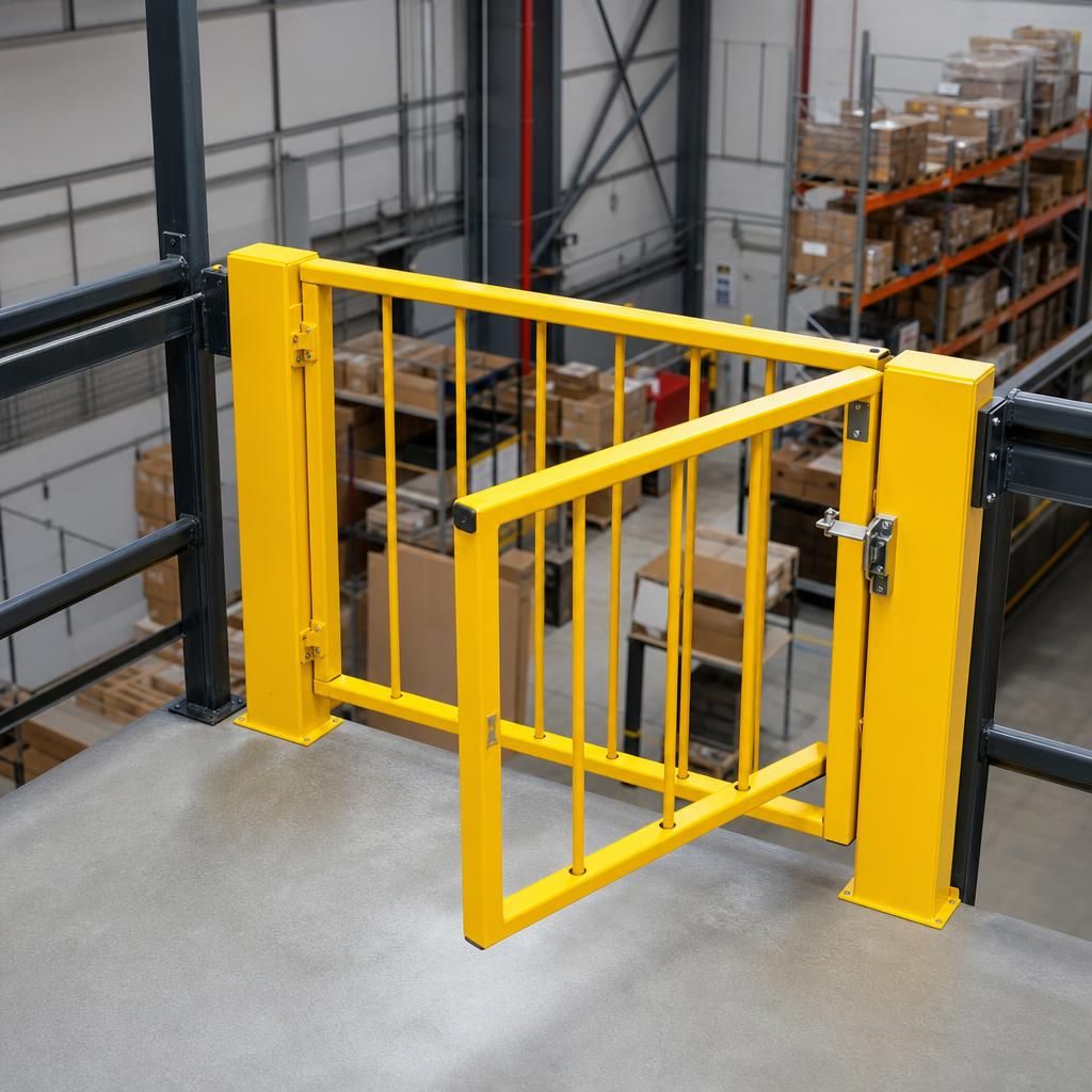 Swing Type Mezzanine Gate