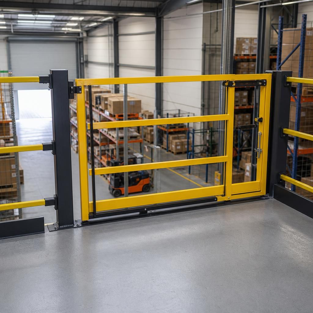 Cost benefits of mezzanine sliding gates