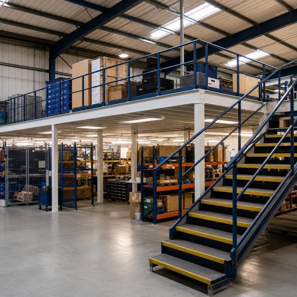 Office mezzanine design