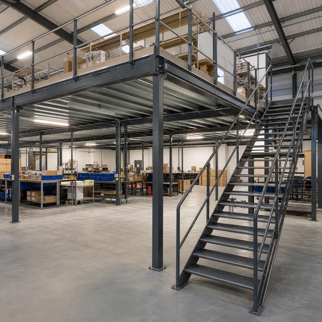 Tailored mezzanine installation