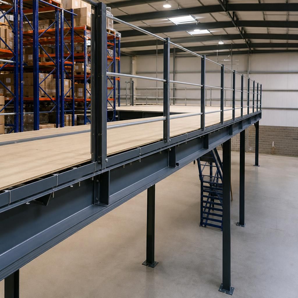 Safety inspection of mezzanine beams