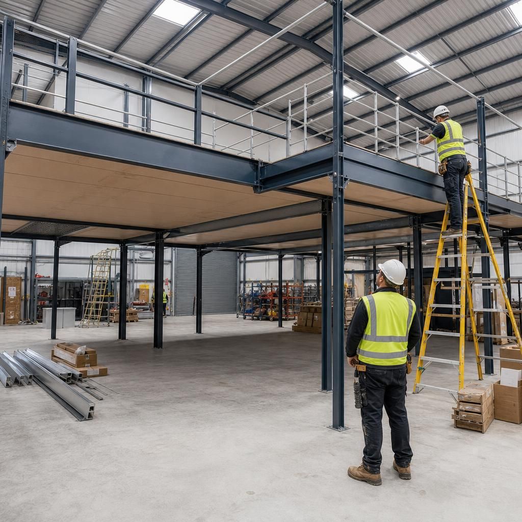 Flexible mezzanine design