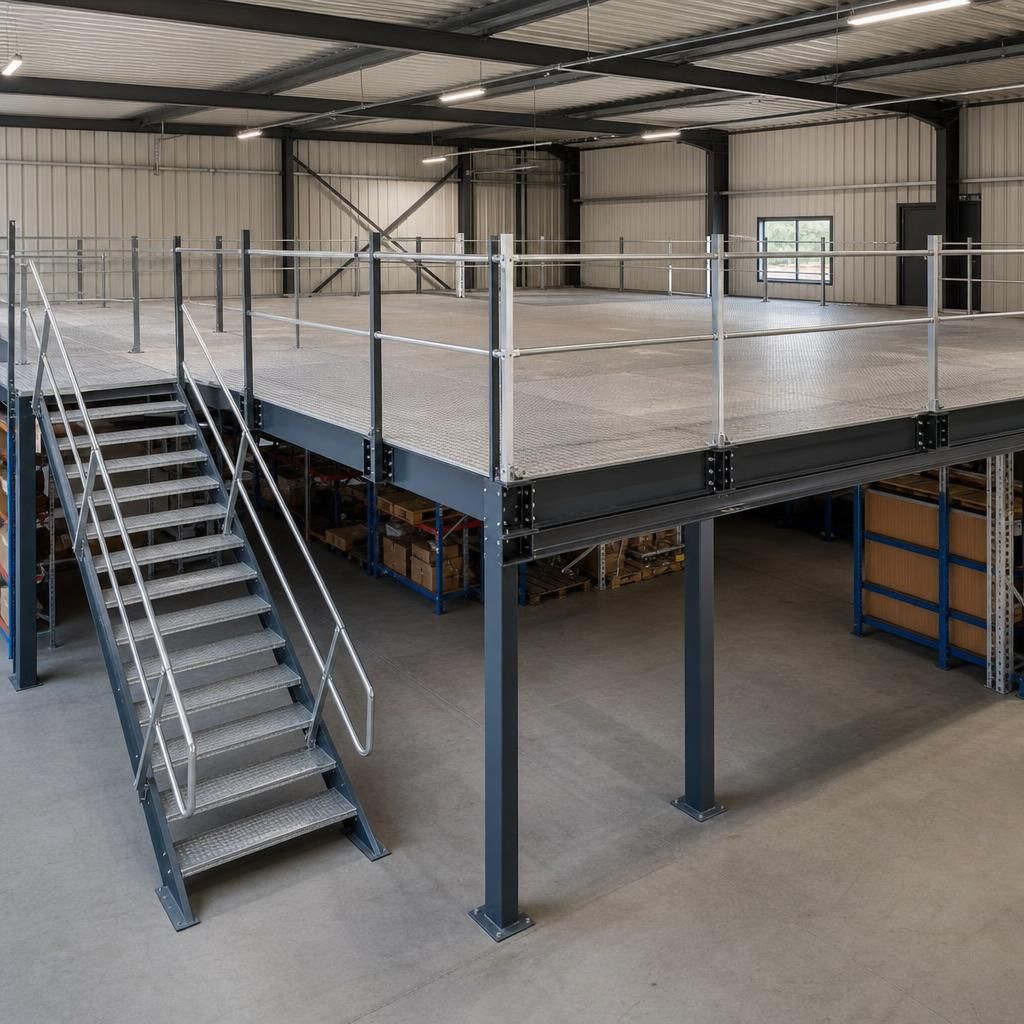 Innovative mezzanine floor design