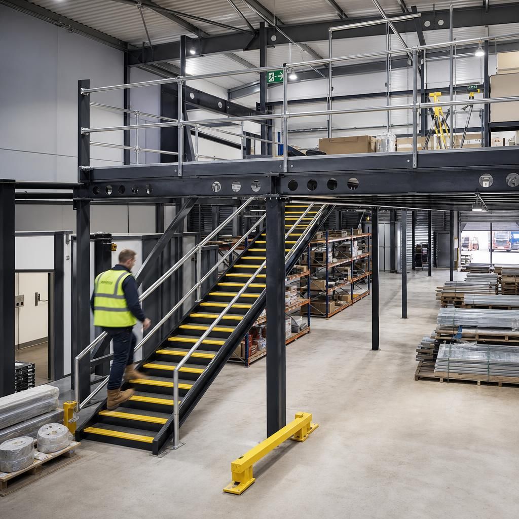 Retail mezzanine display