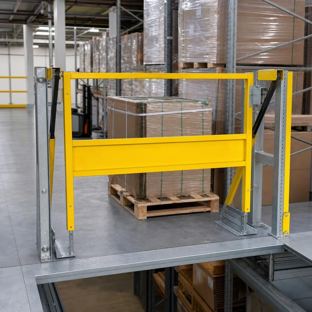 Integrated Safety Features of Pallet Gate