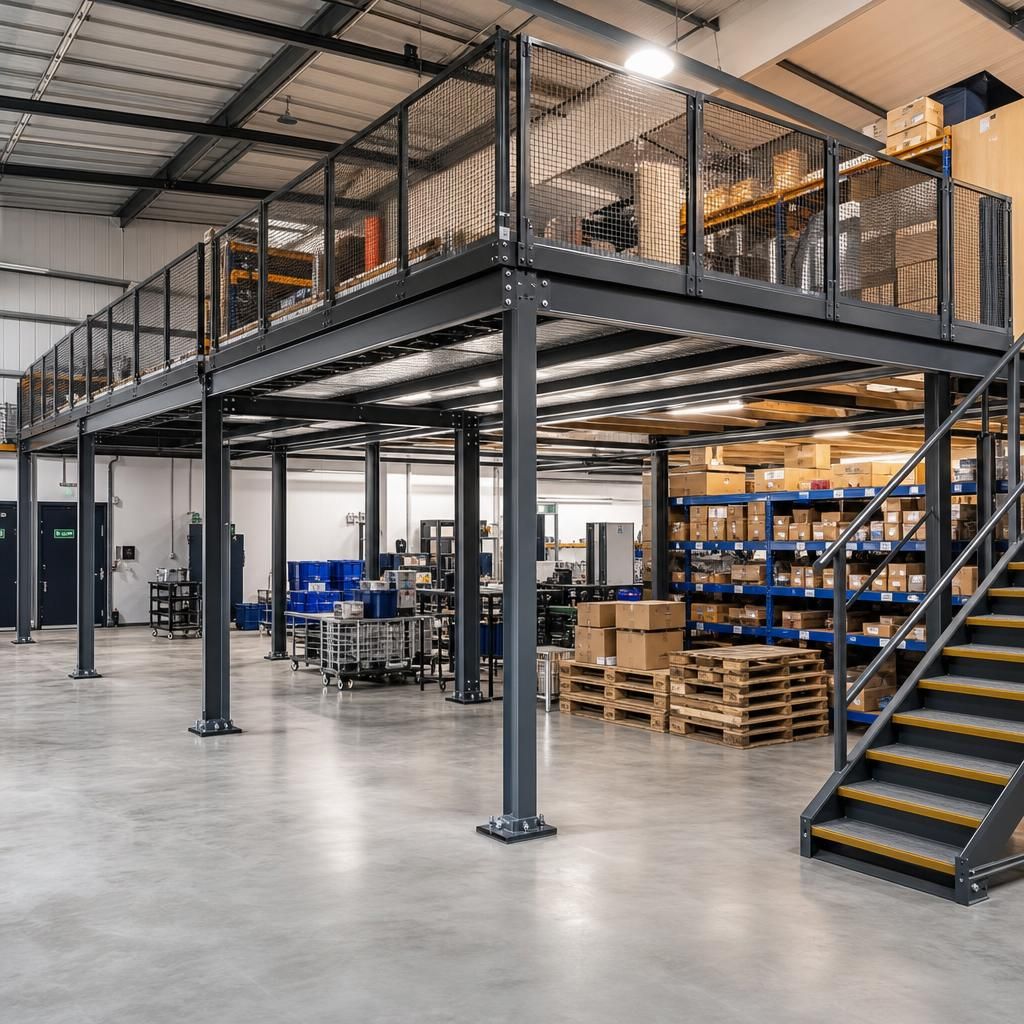 Modular mezzanine design