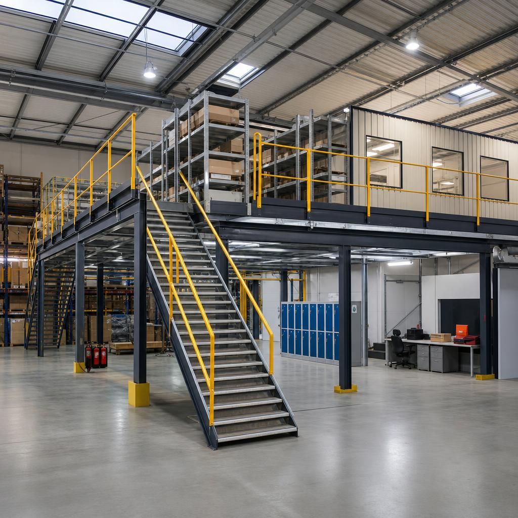 Environmentally friendly mezzanine design