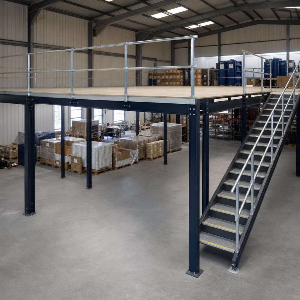 Optimised workflow due to mezzanine
