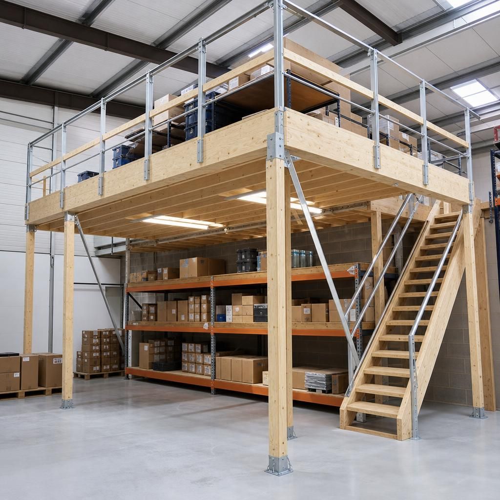 Maintenance of timber mezzanine