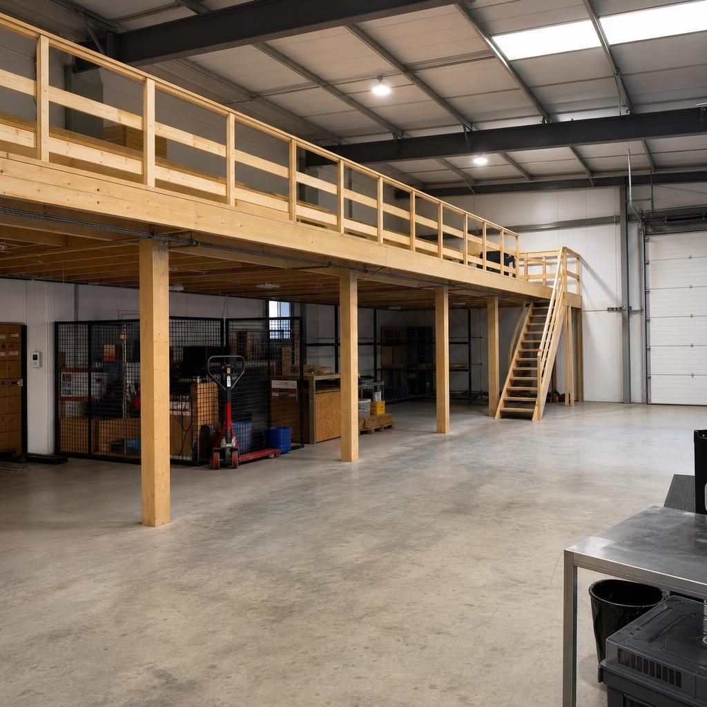 Static warehouse setup